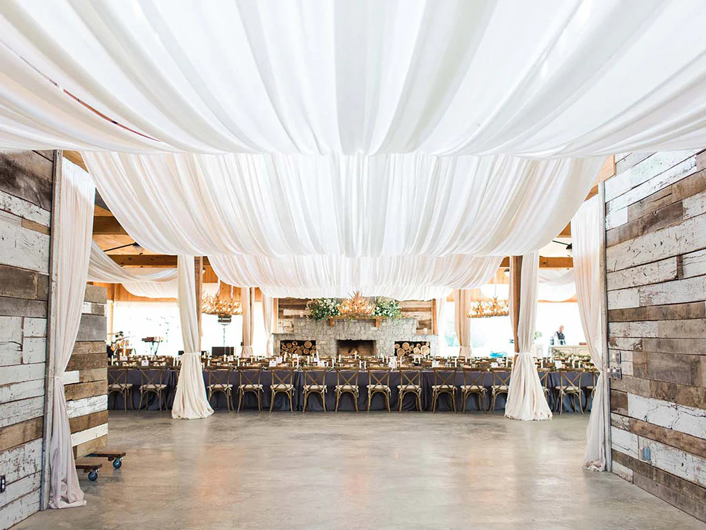 15x15 Ceiling Drapery
