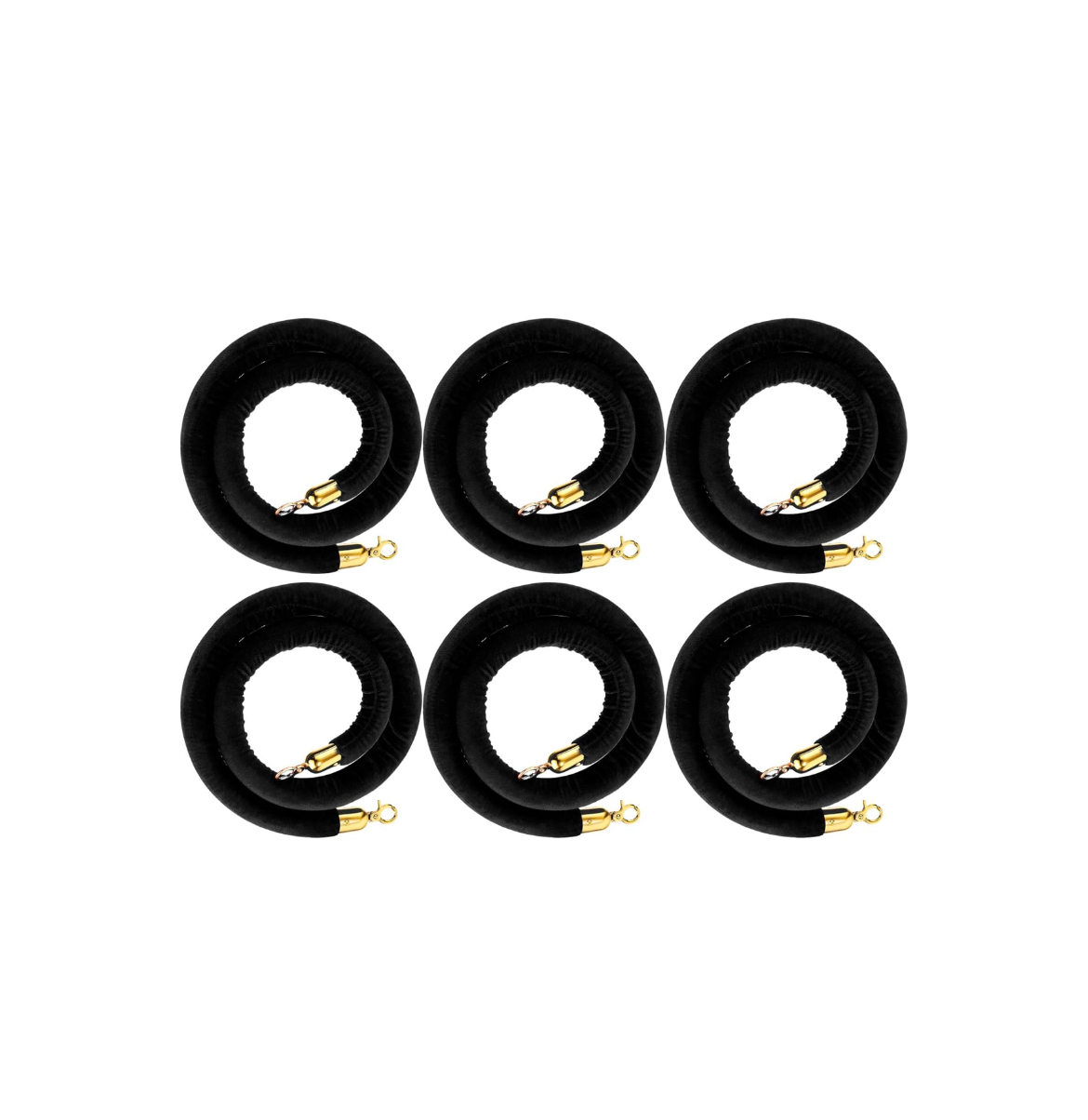 5ft Black Velvet Rope